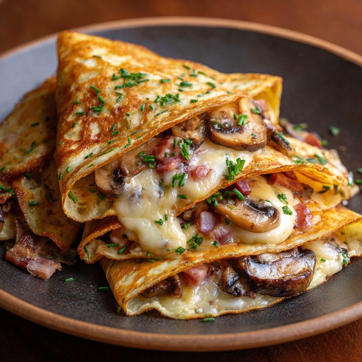 Crêpe viande hachée